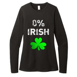 0 Irish Funny St. Saint Patrick's Day Womens CVC Long Sleeve Shirt