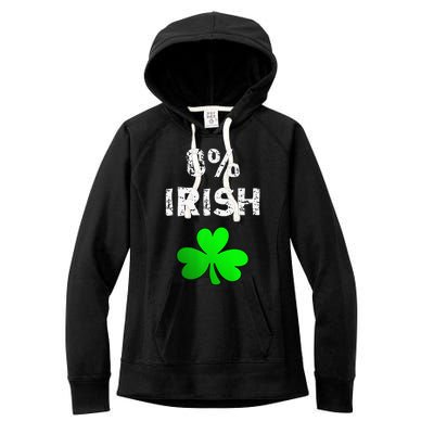 0 Irish Funny St. Saint Patrick's Day Women's Fleece Hoodie