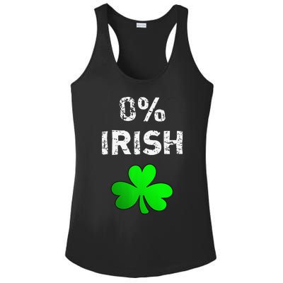 0 Irish Funny St. Saint Patrick's Day Ladies PosiCharge Competitor Racerback Tank