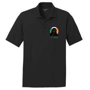 0% Irish Ireland Flag Jesus St Patricks Day Gift PosiCharge RacerMesh Polo