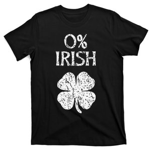 0 Irish St. Patrick's funny shamrock clover T-Shirt