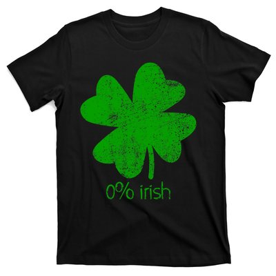 0 Irish St Patricks Day Funny T-Shirt