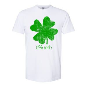 0 Irish St Patricks Day Funny Softstyle CVC T-Shirt