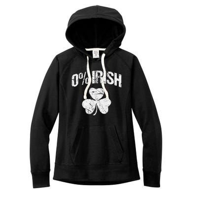 0 Irish Saint Patrick's Day Women's Fleece Hoodie