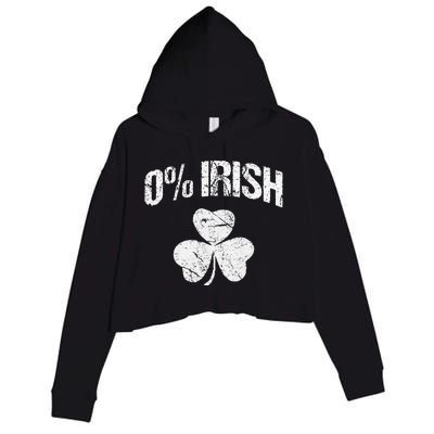 0 Irish Saint Patrick's Day Crop Fleece Hoodie