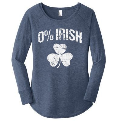 0 Irish Saint Patrick's Day Women's Perfect Tri Tunic Long Sleeve Shirt