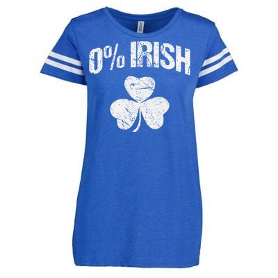 0 Irish Saint Patrick's Day Enza Ladies Jersey Football T-Shirt