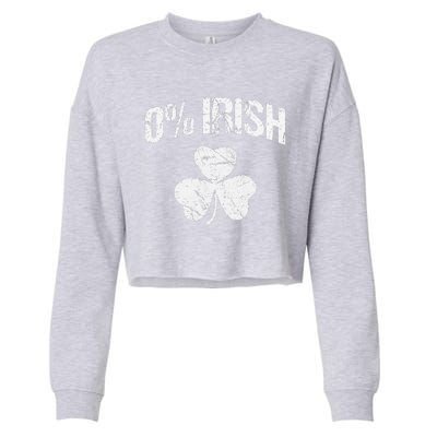 0 Irish Saint Patrick's Day Cropped Pullover Crew