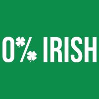 0% Irish Zero Percent Funny St Patricks Day Kids T-Shirt