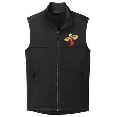 0 Mexican 100 Cinco De Mayo Funny Chilli Collective Smooth Fleece Vest