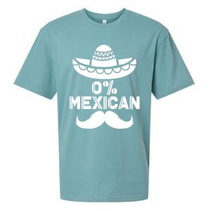 0% Mexican 5 De Mayo Funny Mexican Cinco De O Cool Gift Sueded Cloud Jersey T-Shirt