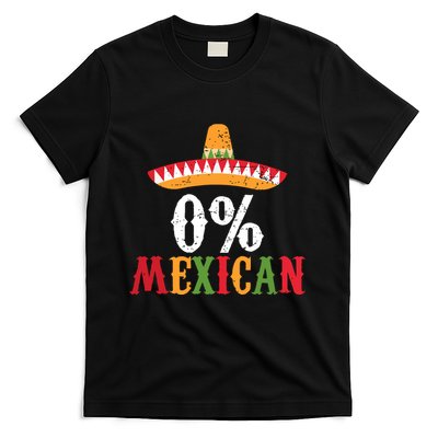 0 Mexican Cinco De Mayo Fiesta Sombrero Funny T-Shirt