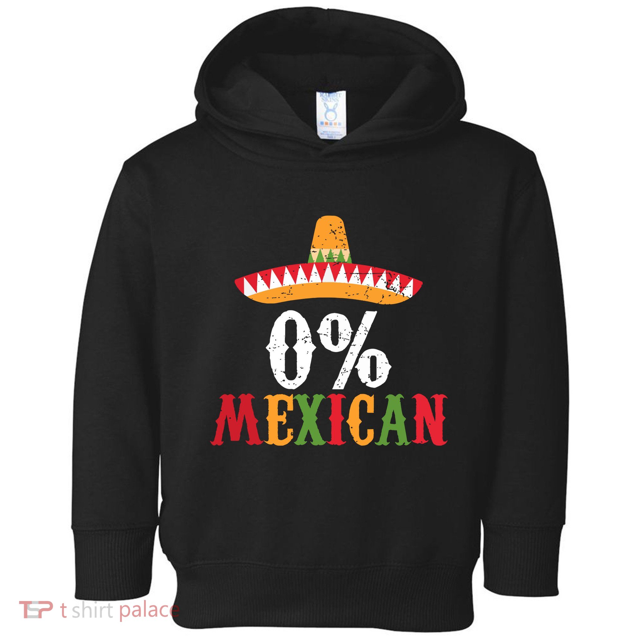 0 Mexican Cinco De Mayo Fiesta Sombrero Funny Toddler Hoodie
