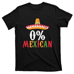 0 Mexican Cinco De Mayo Fiesta Sombrero Funny T-Shirt