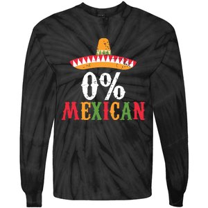 0 Mexican Cinco De Mayo Fiesta Sombrero Funny Tie-Dye Long Sleeve Shirt