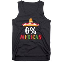 0 Mexican Cinco De Mayo Fiesta Sombrero Funny Tank Top