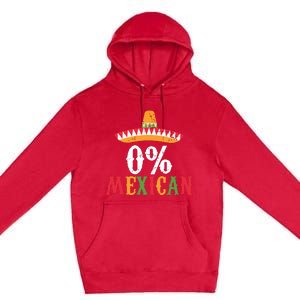 0 Mexican Cinco De Mayo Fiesta Sombrero Funny Premium Pullover Hoodie