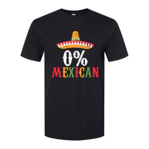 0 Mexican Cinco De Mayo Fiesta Sombrero Funny Softstyle CVC T-Shirt