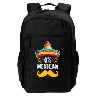 0 Mexican Cinco De Mayo Fiesta Sombrero And Mustache Funny Backpack