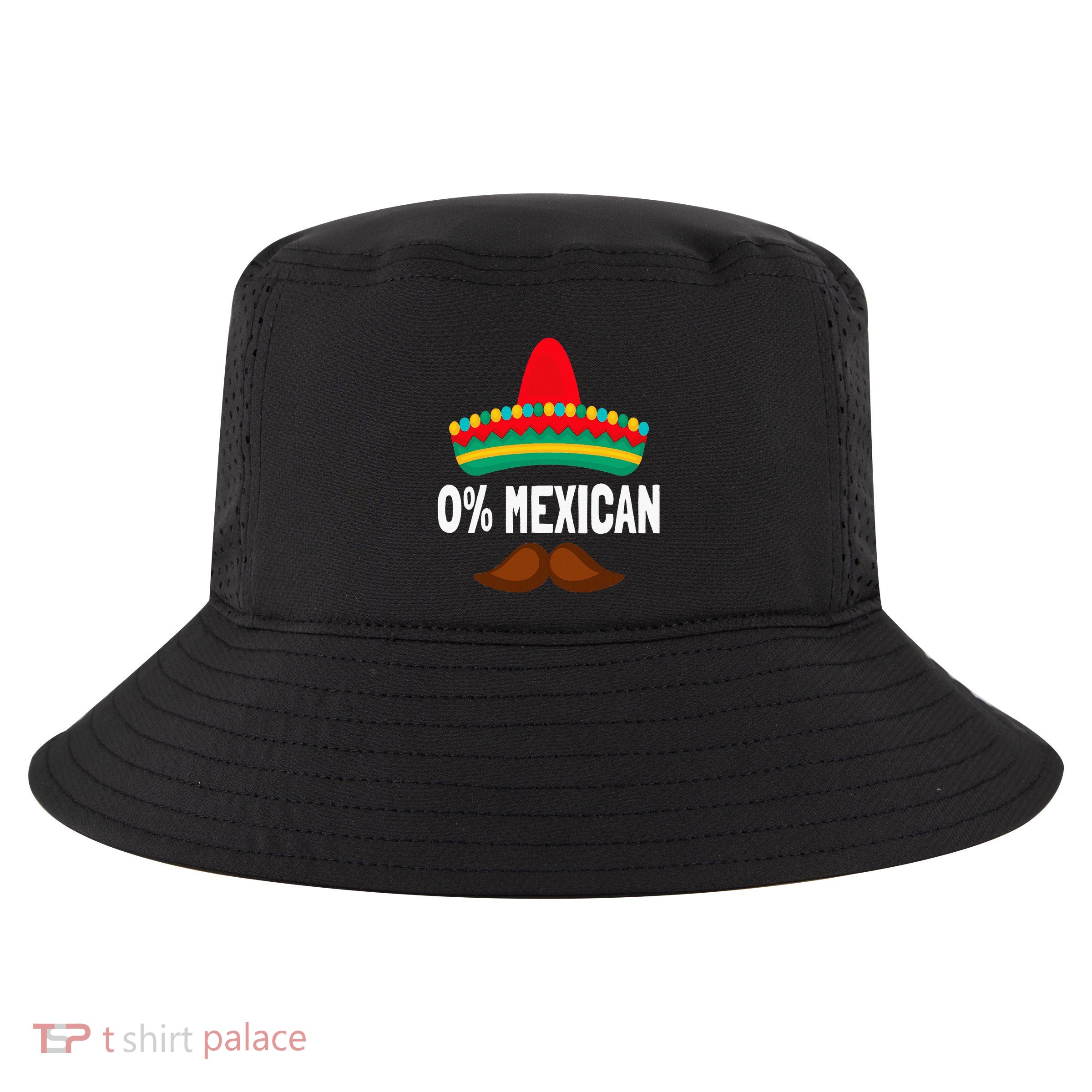 0 Mexican Cinco De Mayo Fiesta Sombrero Cool Comfort Performance Bucket Hat