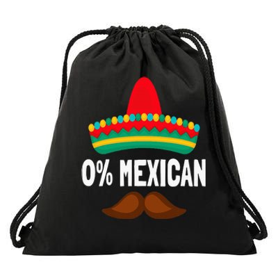 0 Mexican Cinco De Mayo Fiesta Sombrero Drawstring Bag