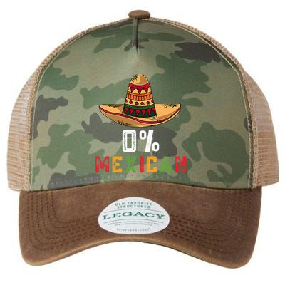 0 Mexican Cinco De Mayo Fiesta Sombrero Funny Legacy Tie Dye Trucker Hat