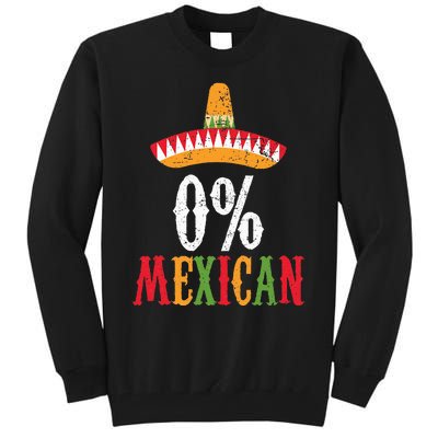 0 Mexican Cinco De Mayo Fiesta Sombrero Tall Sweatshirt