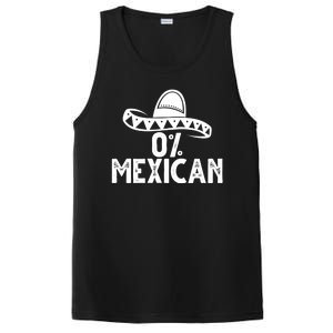 0% Mexican Funny Cinco De Mayo PosiCharge Competitor Tank