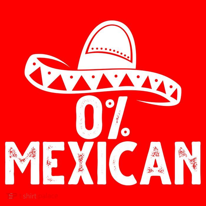 0% Mexican Funny Cinco De Mayo Premium T-Shirt