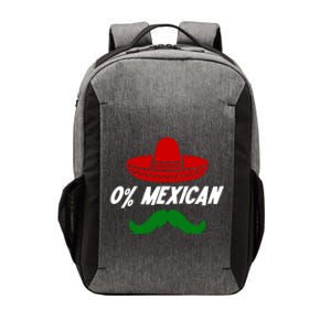 0% Mexican Fiesta Party Cinco De Mayo Funny Vector Backpack