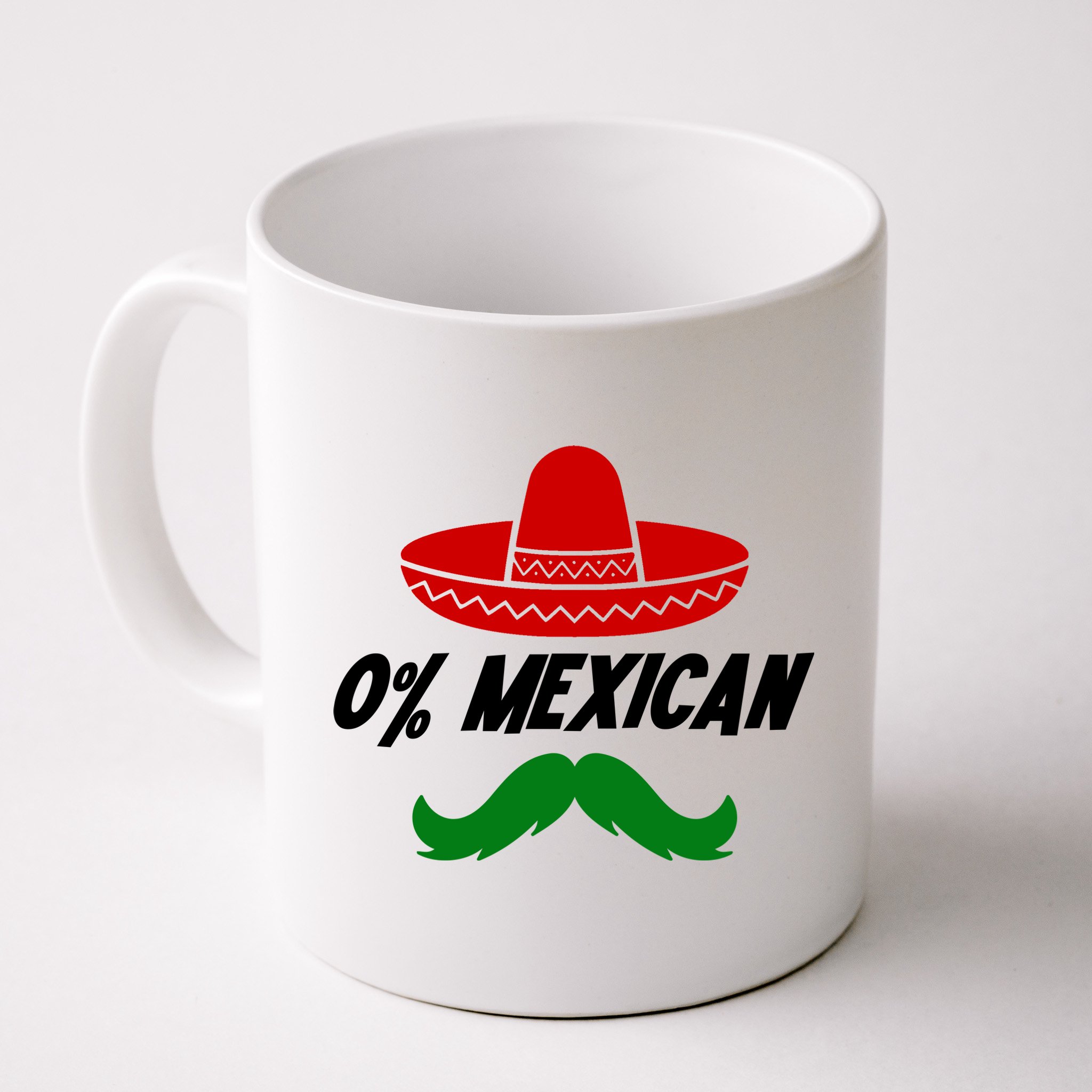 0% Mexican Fiesta Party Cinco De Mayo Funny Mug