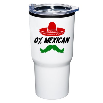 0% Mexican Fiesta Party Cinco De Mayo Funny Tumbler