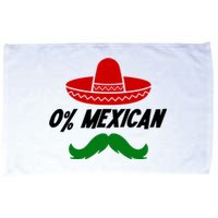 0% Mexican Fiesta Party Cinco De Mayo Funny Microfiber Hand Towel