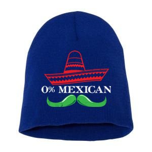 0 Mexican Sombrero Cinco De O Funny Cinco De Mayo Party Cool Gift Short Acrylic Beanie