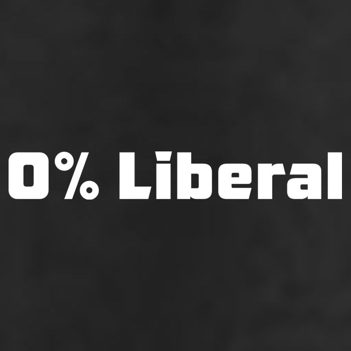 0 Percent Liberal 7 Panel Mesh Trucker Snapback Hat