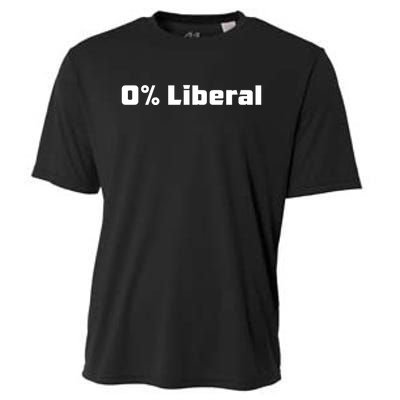 0 Percent Liberal Cooling Performance Crew T-Shirt