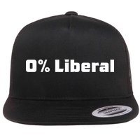 0 Percent Liberal Flatbill Hat