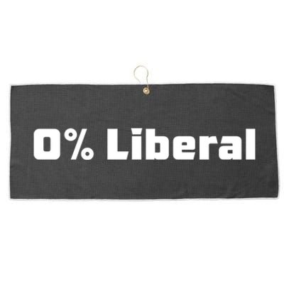 0 Percent Liberal Large Microfiber Waffle Golf Towel