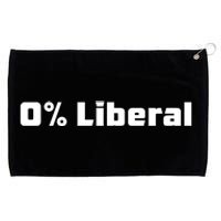 0 Percent Liberal Grommeted Golf Towel