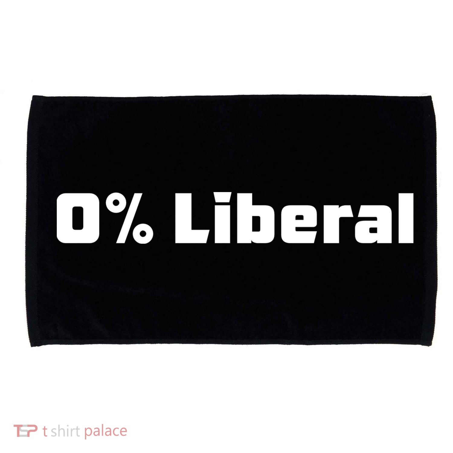 0 Percent Liberal Microfiber Hand Towel