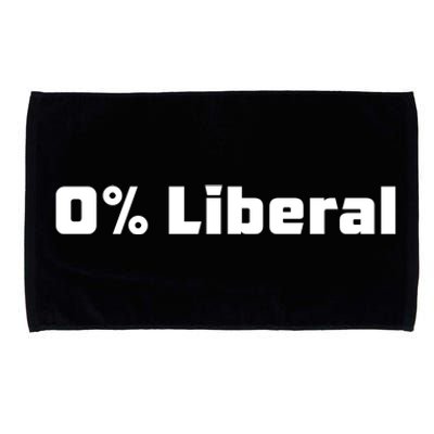 0 Percent Liberal Microfiber Hand Towel