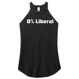 0 Percent Liberal Women’s Perfect Tri Rocker Tank