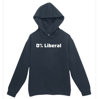 0 Percent Liberal Urban Pullover Hoodie