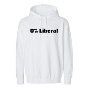 0 Percent Liberal Garment-Dyed Fleece Hoodie