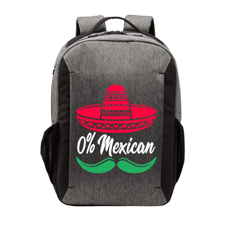 0 Percent Mexican Funny Vector Backpack