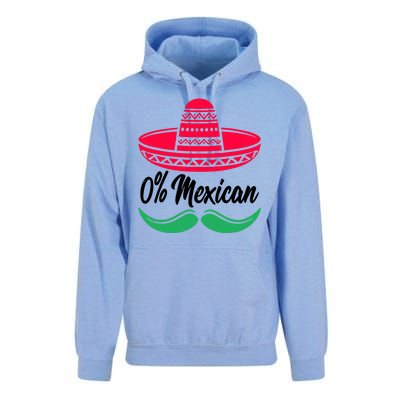 0 Percent Mexican Funny Unisex Surf Hoodie