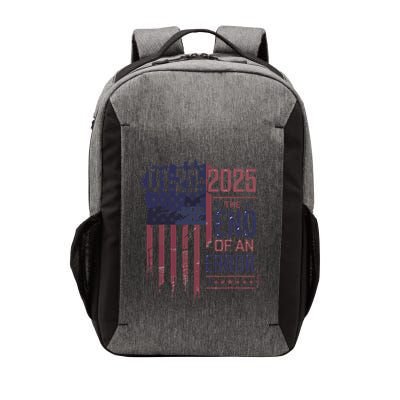 01202025 The End Of An Error Political Statement Vector Backpack