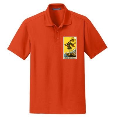 0. The Fool Tarot Card Dry Zone Grid Polo