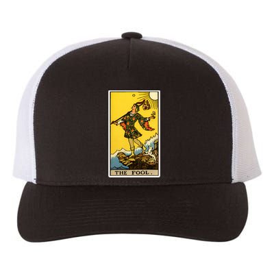 0. The Fool Tarot Card Yupoong Adult 5-Panel Trucker Hat