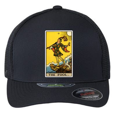 0. The Fool Tarot Card Flexfit Unipanel Trucker Cap